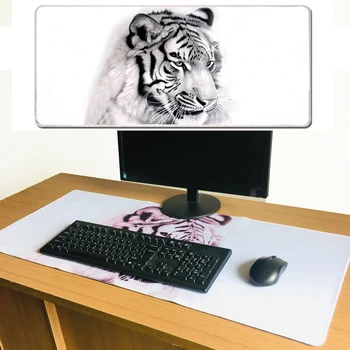 

2020 Hot Rubber Anti-Skid Gaming Mouse Pad 90 x 40 cm XXL Keyboard Pads Locking Edge Desk Mice Mat For Overwatch OW CF LOL Gamer