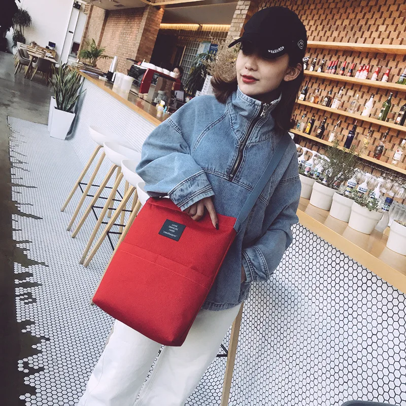 Оригинальная парусиновая сумка, женская сумка через плечо, художественная и художественная Повседневная тканевая сумка в Корейском стиле, хипстерская сумка на плечо