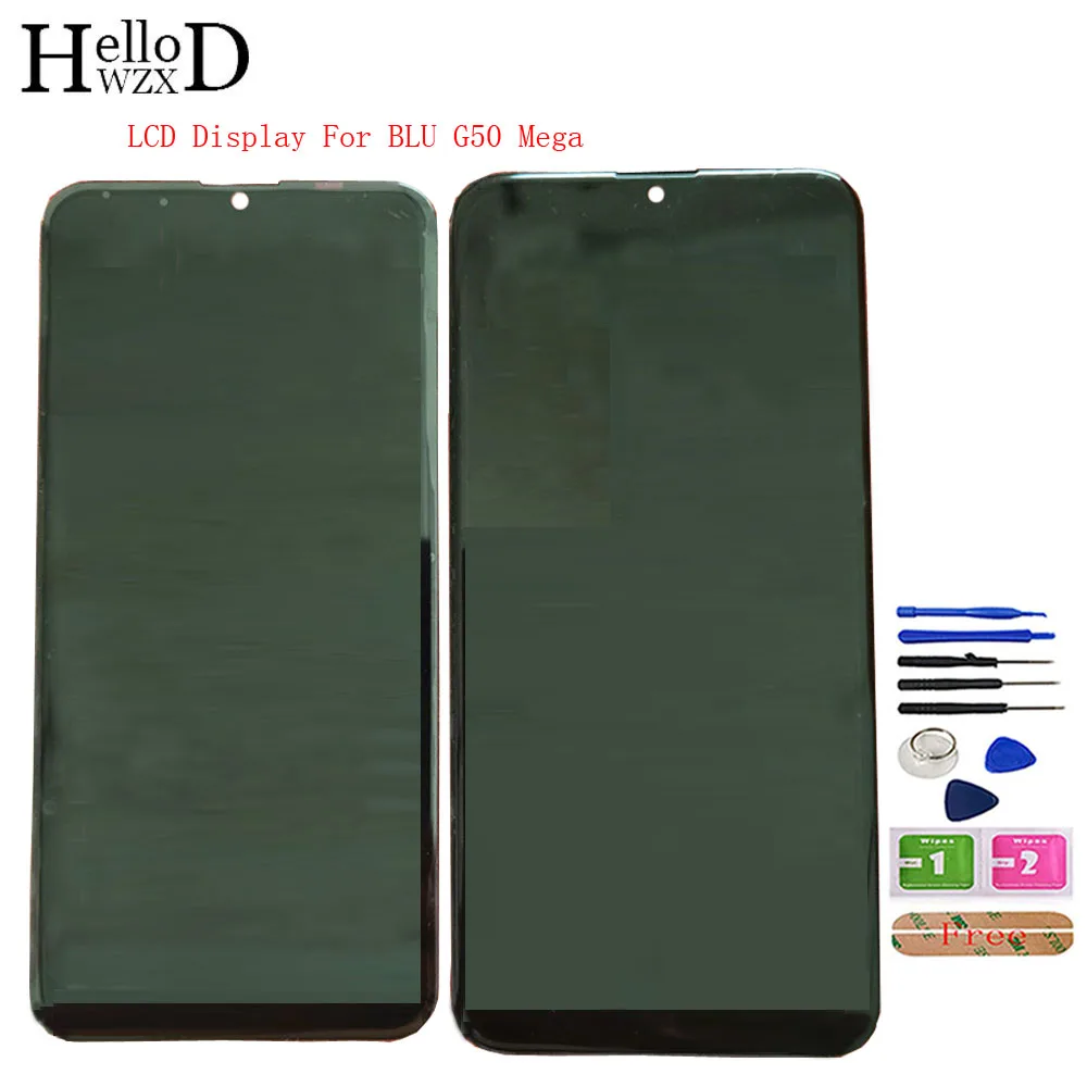 ЖК-дисплей для BLU G50 Mega LCD s сенсорный экран датчик дигитайзер панель в сборе