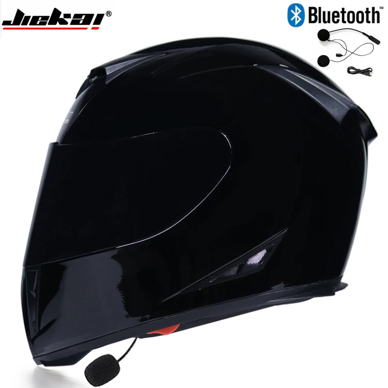 Bluetooth мотоциклетный шлем capacete cascos полное лицо гоночные шлемы двойной козырек гоночный шлем для мотокросса модульный мотоциклетный шлем - Цвет: b2