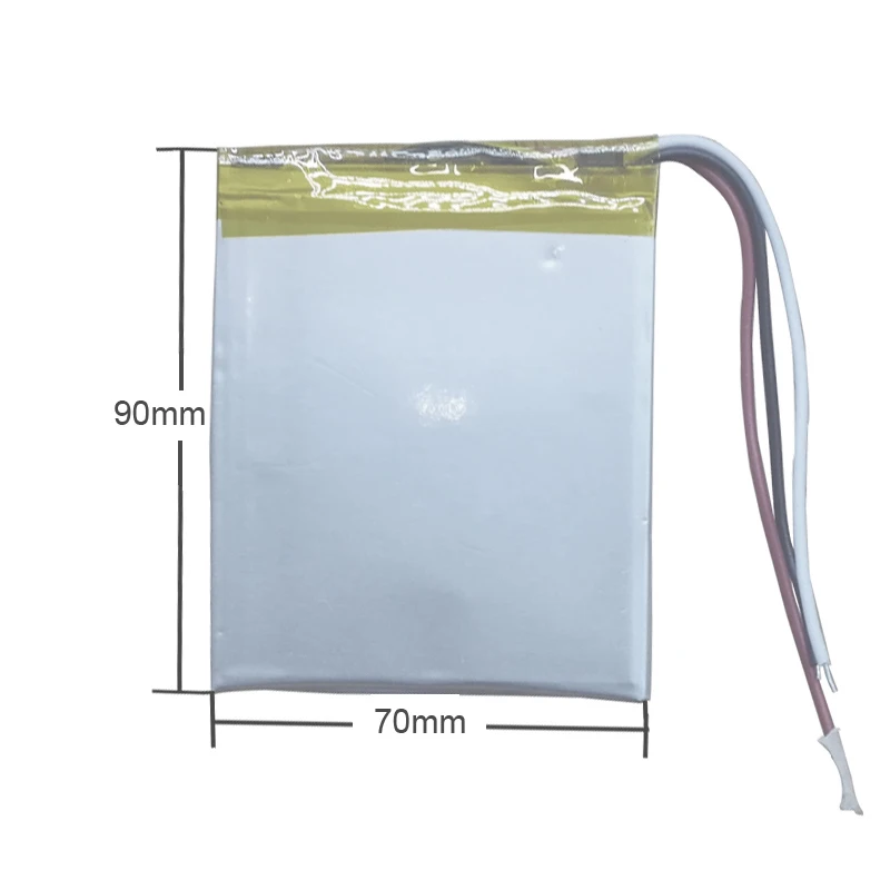 2500 Mah Love Landing PDA Smart Tablet Computer 3.7 v Polymer 3 Wire Battery 60 x 80 mm | Компьютеры и офис