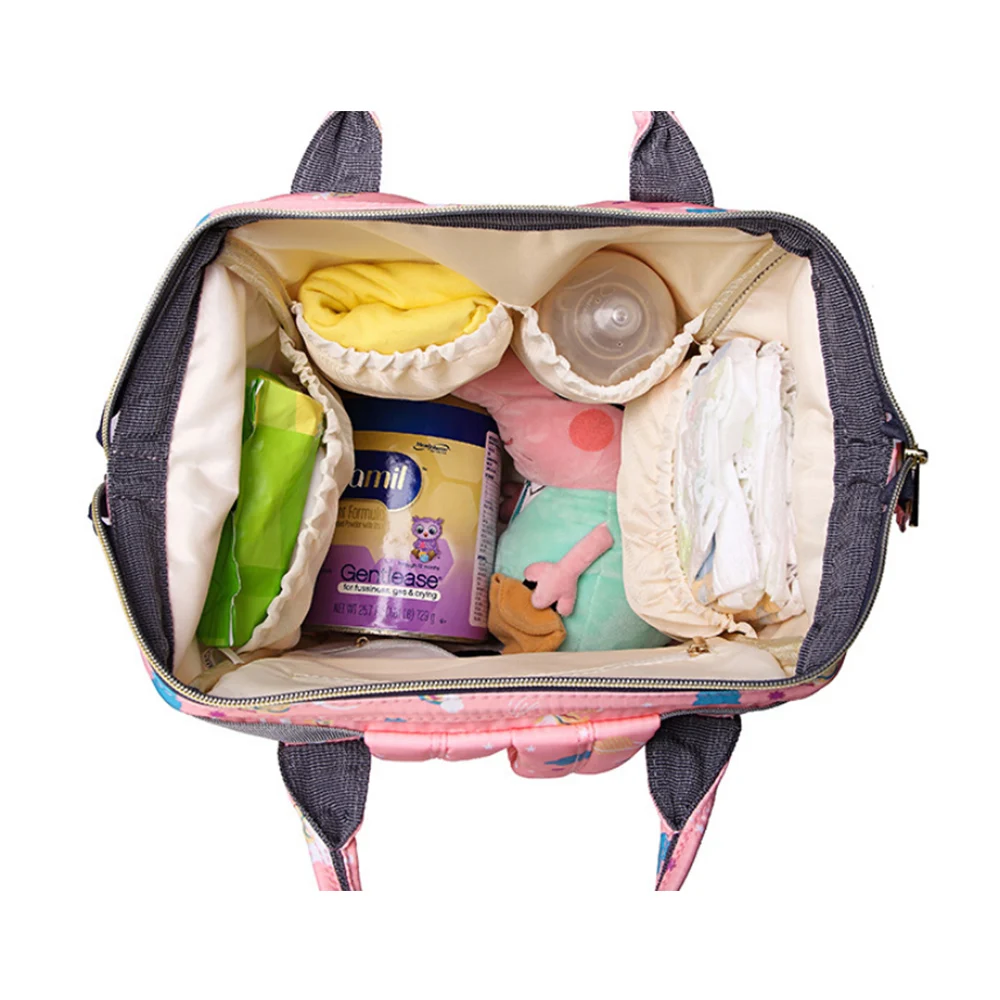 Водонепроницаемый подгузник для мам, сумка для подгузников, Большая вместительная сумка для подгузников, рюкзак для путешествий, сумка для ухода за ребенком, женская модная сумка