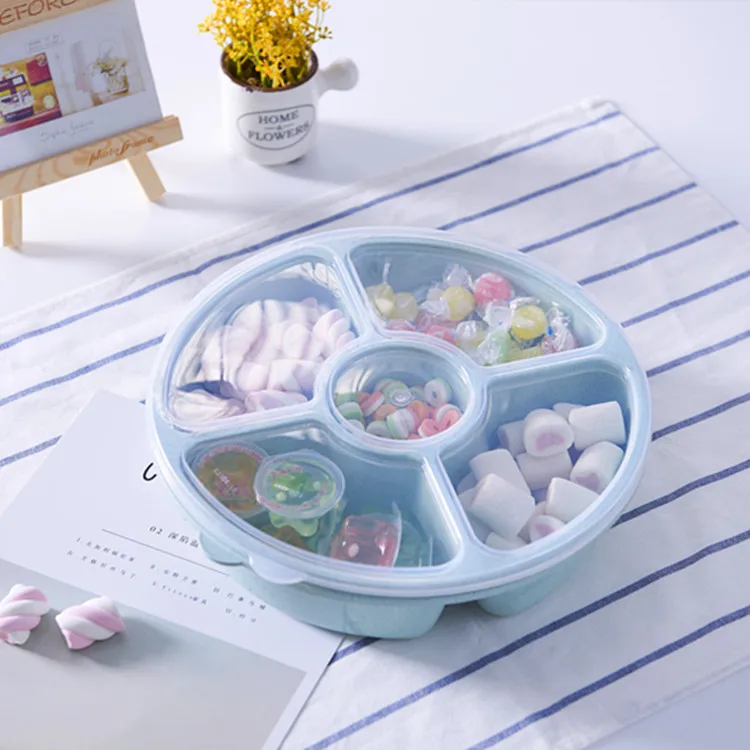 Hot Selling Hot Sales Currently Available Gift Cartoon Cute Rabbit Dumpling Dish Multi Purpose Dried Fruit Tray& Vegetable Frui