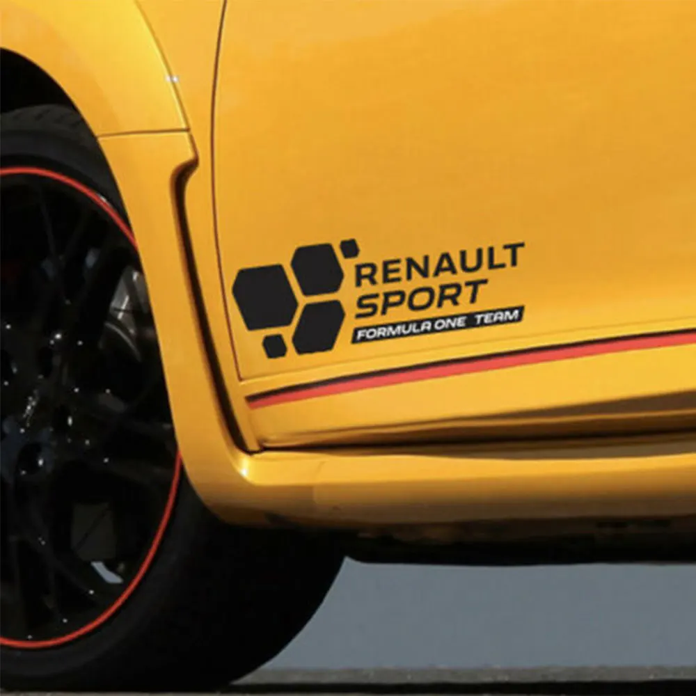 Наклейка на машину Renault Sport Formula One Team F1 2016 2 шт.|Наклейки автомобиль| |