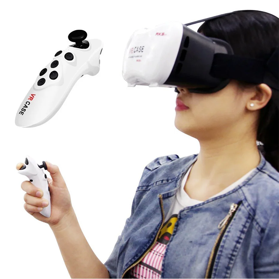 VR пульт дистанционного управления беспроводной Bluetooth мини игра маленькая ручка Поддержка Ios Android мобильный телефон игровой контроллер для мобильного телефона ПК