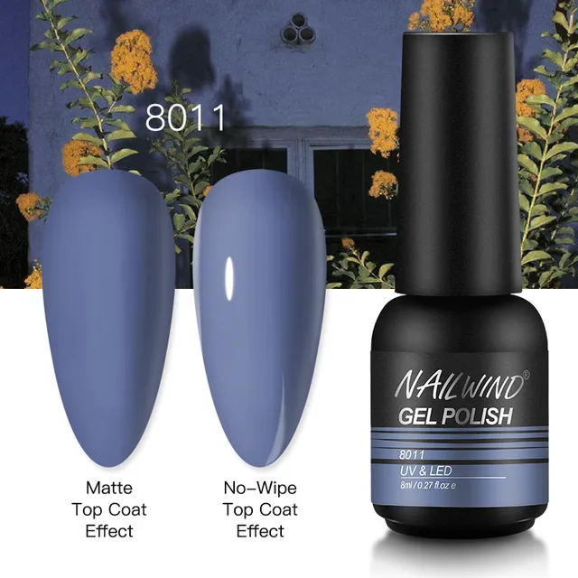 Nailwind Gel Nail Polish 8ml Semi Permanent Varnish Nail Art All for Manicure Need UV LED lamp Base Top coat Nails Gel Polish NE118011