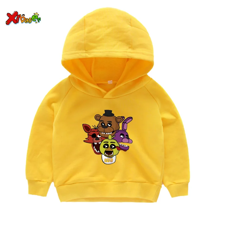 Толстовки с капюшоном для маленьких девочек модная футболка arale, свитер г. Новая милая детская одежда с длинными рукавами на зиму, весну и осень, размер 4 t