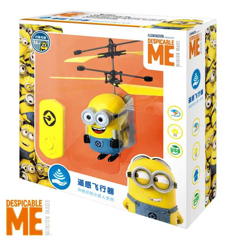 minion helicopter with infrared sensor