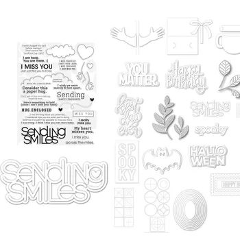

sending smiles Clear Silicone Stamp / seal for DIY Scrapbooking / Album Decorative Clear Stamp Sheets A459