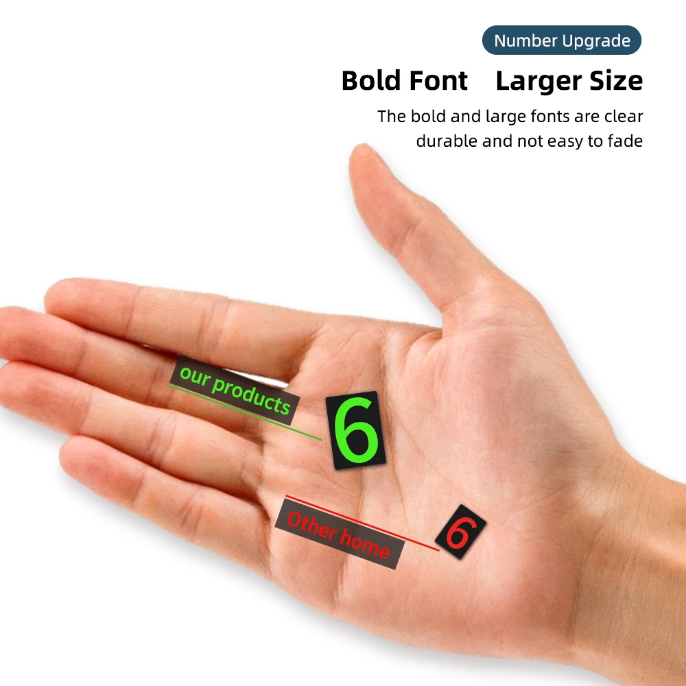 ROCK RAM0011 Metal Temporary Parking Card with Dual Phone Numbers description image 6