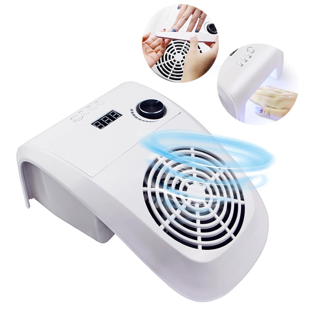 Online 80W 2 In 1 Nagel Staub Absaugung Collector Mit leistungsstarke Fan   UV Led Nagel lampe Maschine Staubsauger nagel Trockner Nagel Maniküre Werkzeug