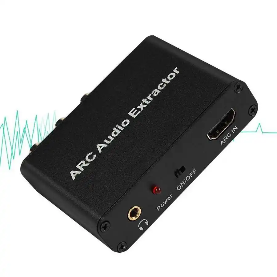 HDMI цифро аналоговый Coaxail ARC аудио экстрактор конвертер адаптер обратного канала