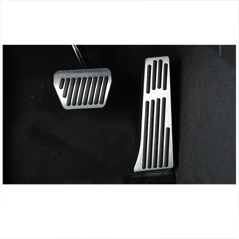 

Lsrtw2017 Aluminum Alloy Car Accelerator Pedal Brake Padel for Bmw X3 2018 2019 2020 G01 X4 G02 Interior Accssories