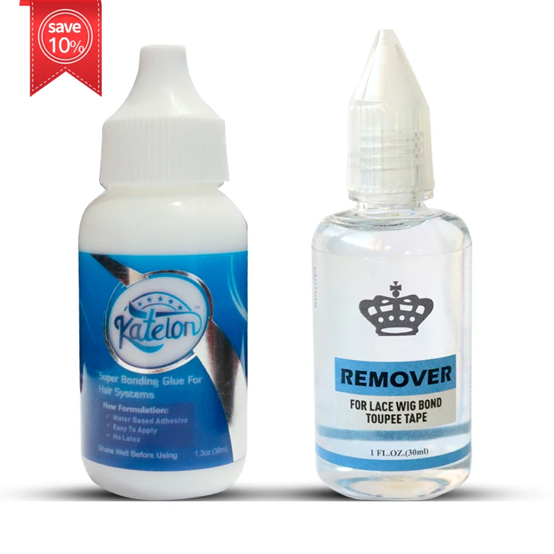 1.3oz Katelon HD Lace Wig Adhesive Bond Glue And Tape Hair Remover For