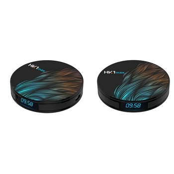 

Smart Tv Box Android 10.0 2.4G/5G Wifi BT 4.0 Quad Core 4K 1080P Full HD Hk1 Max Set Top Box Netflix KD Player