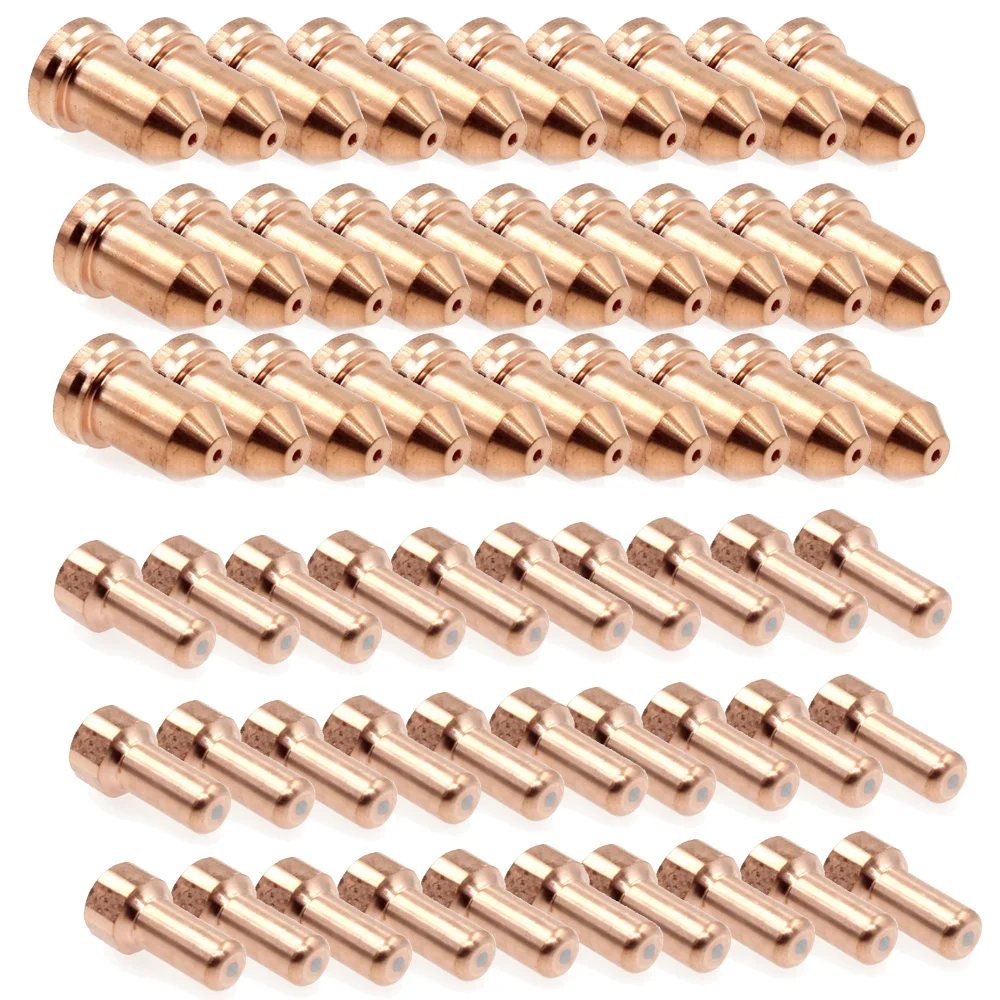 

60pcs PT-80 PT80 IPT-80 Plasma Cutter Torch Electrode 1.2mm Tips 52558 51311.12