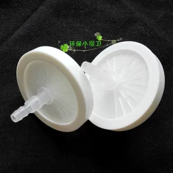 

4pcs Small Mouth 4mm Sterilization Filter 0.2um Aspirator Sputum Aspirator Negative Pressure Drainage Sterile Filter
