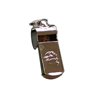 

Professional Stainless Steel Whistle Outdoor Survival Whistle Sports Referee Football Rugby Whistle With Neck Wrist Cord