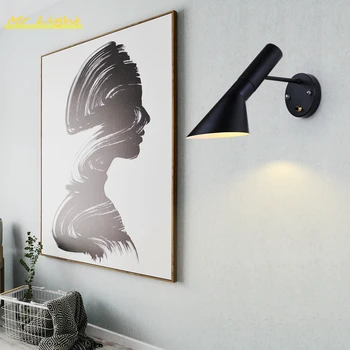 

Modern LED Wall Lights Nordic Wall Sconce Light Fixtures Replica Lamps Wall Lamp Bedroom Bedside Wandlamp Decor Indoor Lighting
