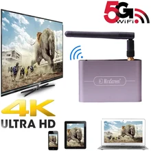 4K 5G 1080P HD tv Stick HDMI VGA 3,5 мм аудио беспроводной Wi-Fi дисплей ключ адаптер экран зеркало IOS Android телефон к ТВ проектор