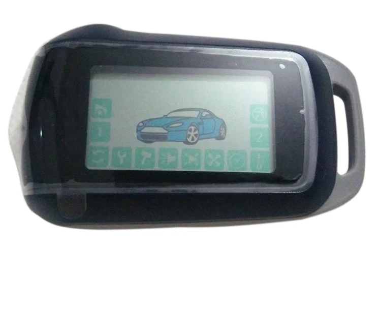 Llavero para mando a distancia A92 LCD, sistema de alarma para coche