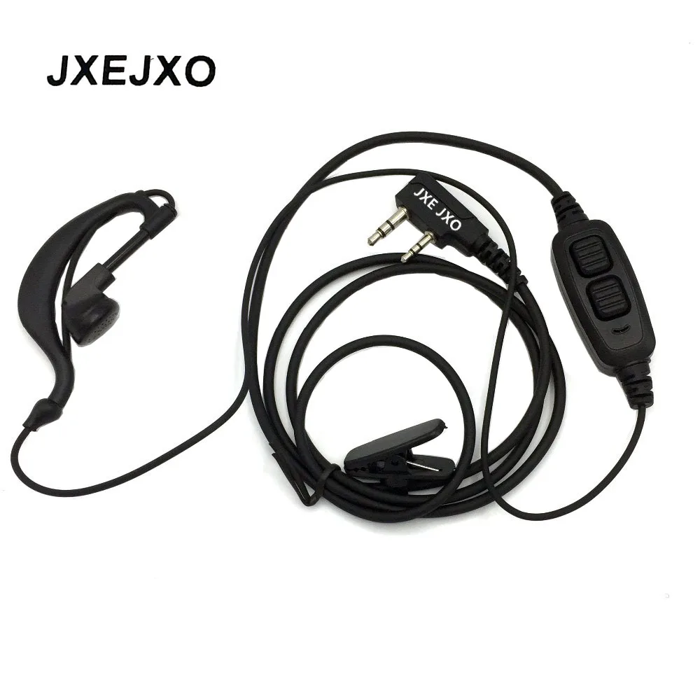 JXEJXO для BAOFENG Аксессуары Оригинальные двойные PTT гарнитуры наушники с микрофоном UV