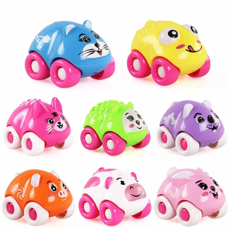 6 шт. магнитные игрушки с милым животным автомобилем, соединенная голова с хвостом, как поезд, детские игрушки Y4QA