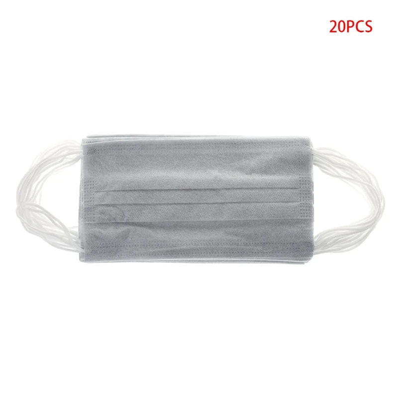 

20Pcs Disposable Medical Surgical Dust Ear Loop Face Mouth Unisex Masks