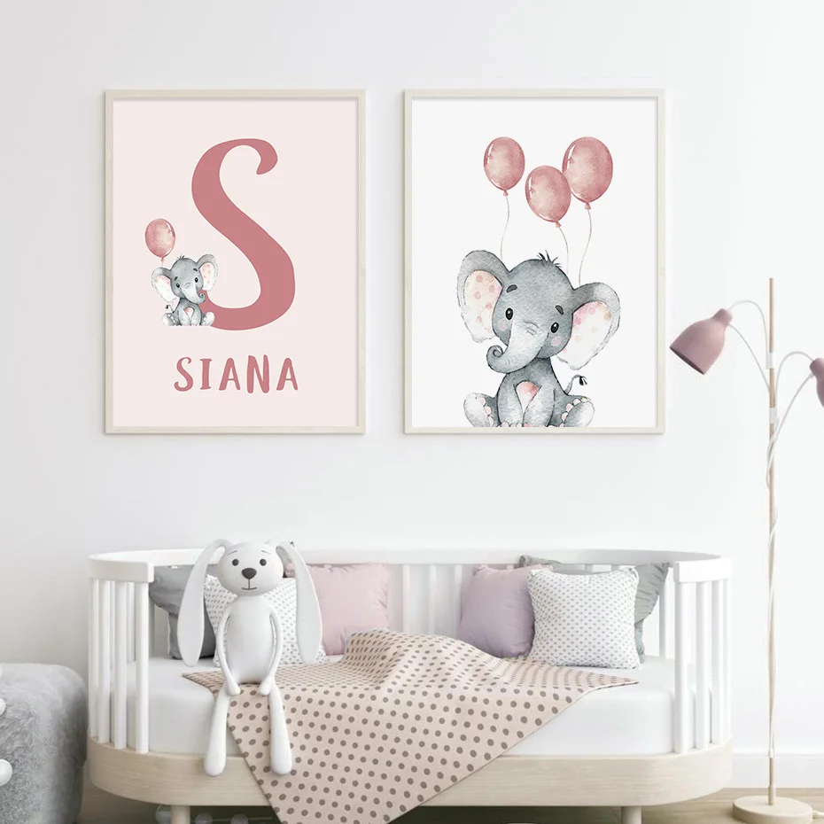 elephant baby room decor