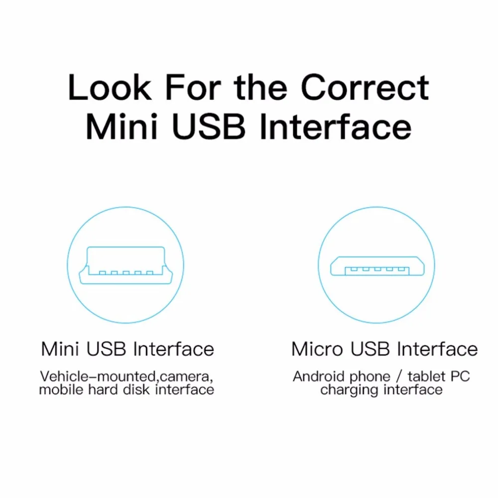 Vention высокоскоростной передачи мини USB2.0 OTG кабель OTG адаптер для камер U диск чтения карт MP4 0,25 м