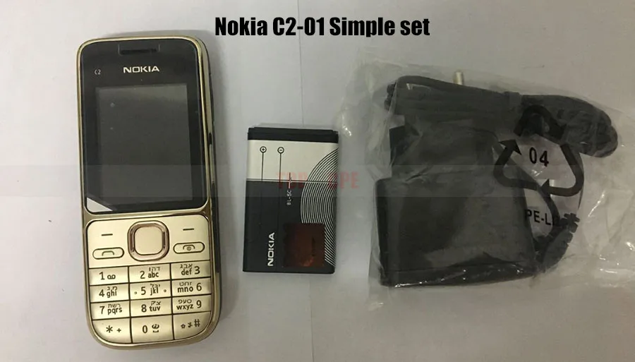 Nokia C2 C2-01 3.2mp 2.0" English/Russian/Hebrew Keyboard Single.