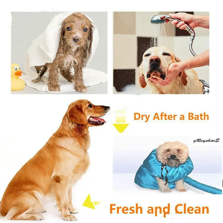 Портативный мешок для сушки домашних животных, Складная Сушилка для собак, быстро и легко сохнет после ванны для маленьких и больших собак