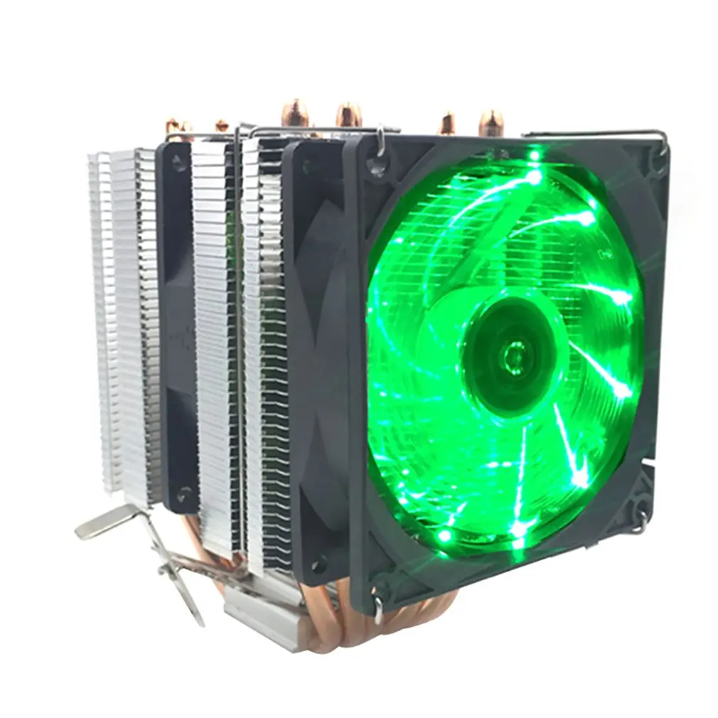 Avc Чистая медь 6 тепловая труба ЦП теплоотвод Amd 1155 1156 настольный компьютер ЦП вентилятор ЦП кулер теплоотвод