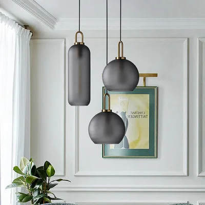 

Modern Glass Pendant Light Nordic Dining Room Kitchen Light Designer Hanging Lamps Avize Lustre Lighting Ing hanglamp