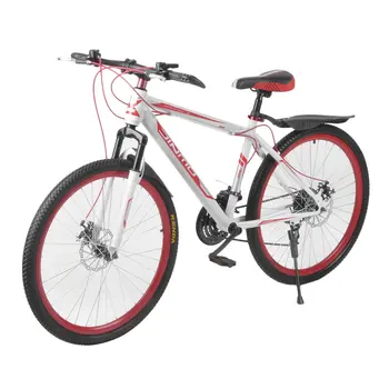 

26 InchX17 Inch Front And Rear Disc Bike 30 Circle Mountain Bike Variable Speed MTB Road Racing Bicycle