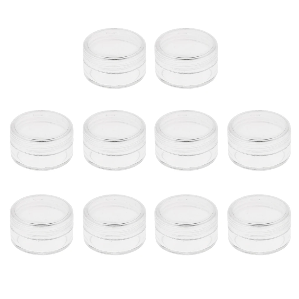 

10Pcs Plastic Storage Box Beads Organizer Container Case for Watch Spare Parts Holder