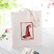 Сумка-тоут красная серия Холщовая Сумка для покупок текст DIY ежедневное использование пользовательский принт Логотип эко многоразовая утилизация