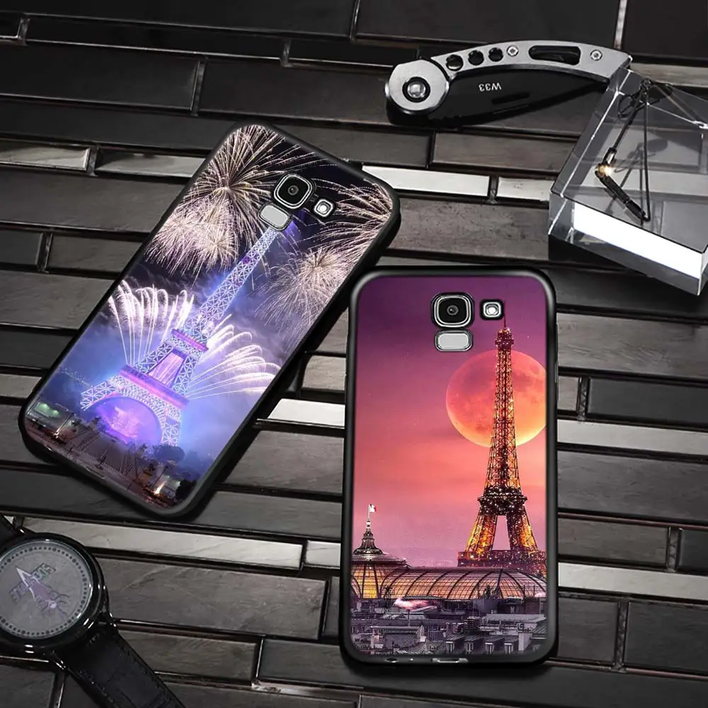 Черный силиконовый чехол для телефона Samsung Galaxy j2 j4 j6 Core Plus j3 j5 j7 j8 2018 2017 2016|Бамперы| |