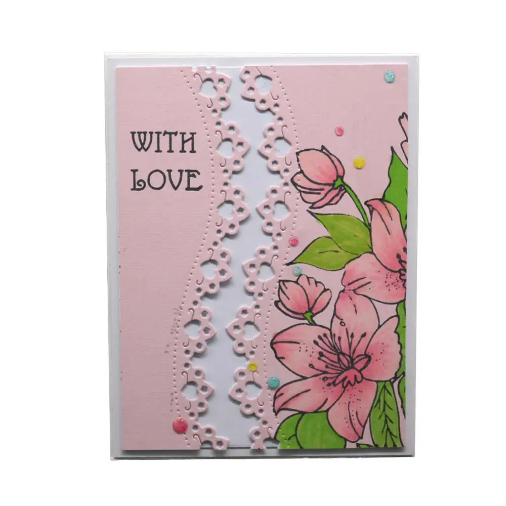 Invitation Lace Dies Card Craft Metal Cutting Dies Troqueles De Corte De Metal Scrapbooking Nuevos  - 4.0003E+12