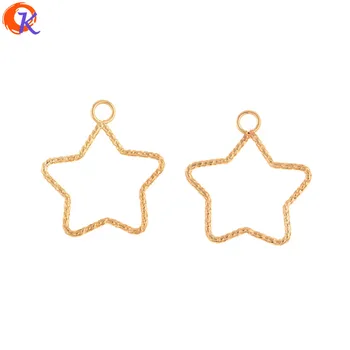 

Cordial Design 50Pcs 20*22MM Jewelry Accessories/Hand Made/Star Shape/Genuine Gold Plating/DIY Jewelry Making/Earring Findings