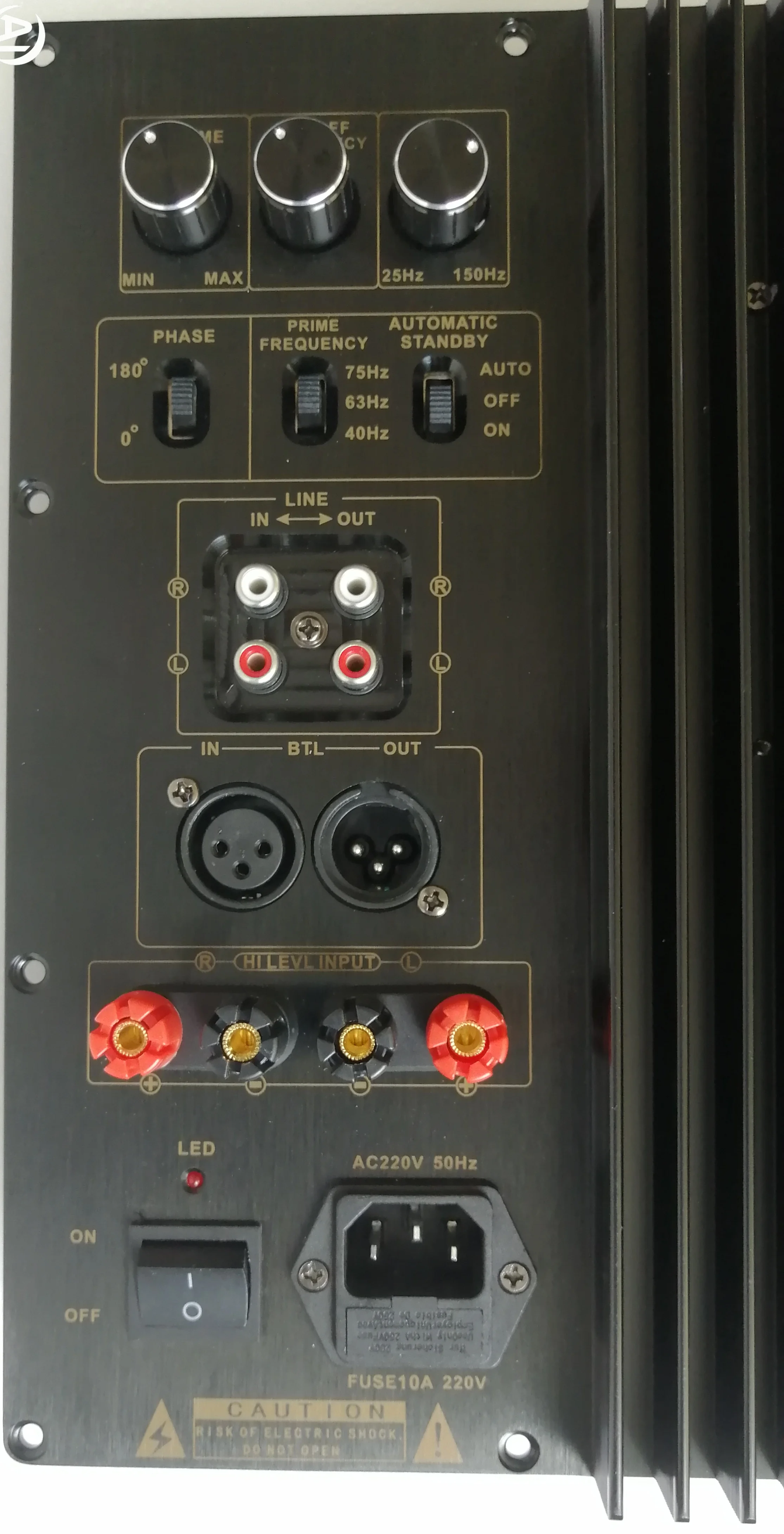 Super Power 1000W Active Subwoofer Amplifier Board ,low Pass Filter