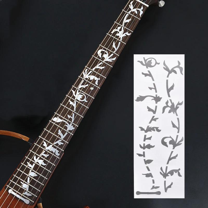 Крест инкрустация наклейки гриф наклейка для Акустическая Электрогитара аксессуары бас аксессуары для гавайской гитары стикер s