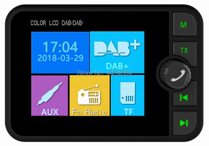 

Ouchuangbo in Car DAB Digital Radio Adapter with Bluetooth Music Streaming