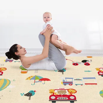 

Foldable Carpet for Baby Cartoon Baby Play Mat Children's Mat Anti-skid Carpet Baby Climbing Pad Kids Rug Baby Games Mats