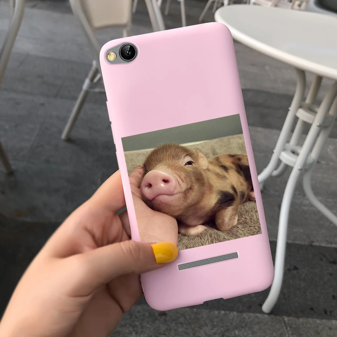 Lovely Cartoon Silicone Phone Case - Candy Color Soft Cover