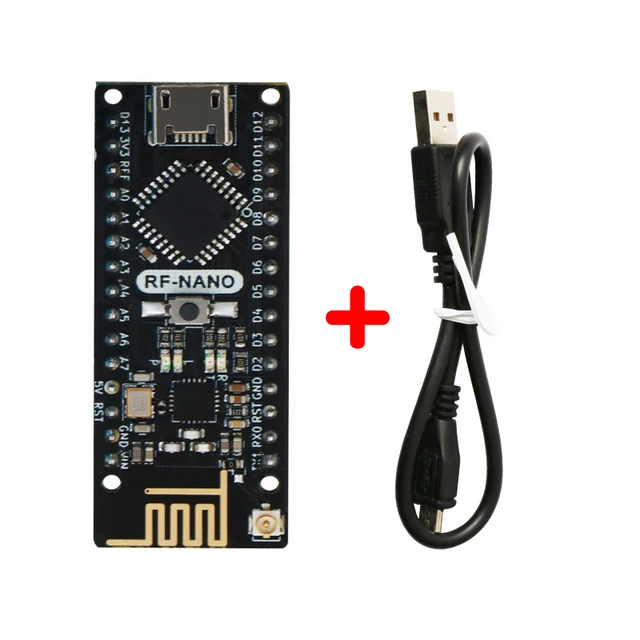 Emakefun Lgt Rf Nano For Arduino Nano V3 0 Rf Nano Lgt8f328p統合nrf24l01アンテナインターフェース付きマイクロusbナノボード Integrated Circuits Aliexpress