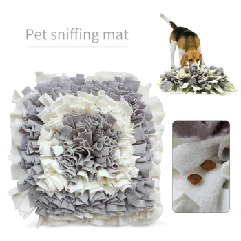 

Pet Dog Sniffing Training Mat Smell Pad Food Feeder Foraging Skill Blanket Relieve Stress Nosework Puzzle Toy Interactive Game