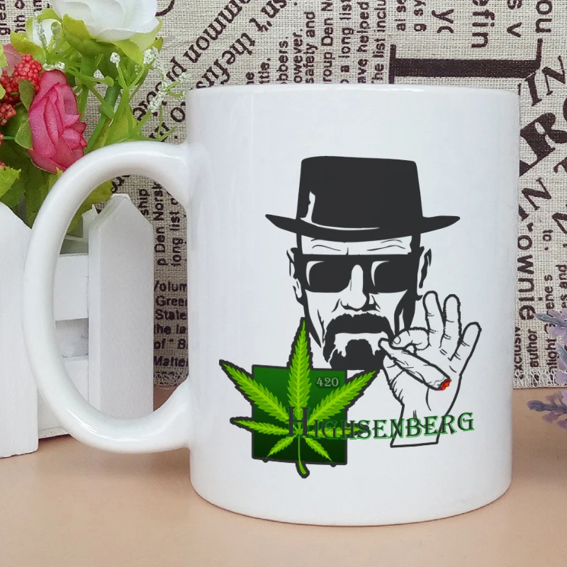 Классические художественные кружки во все тяжкие хайзенберга чашка MR.WHITE с