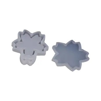 

DIY Crystal Drop Glue Sand Mold Star Round Jewelry Ornaments Pendant Silicone Epoxy Molds