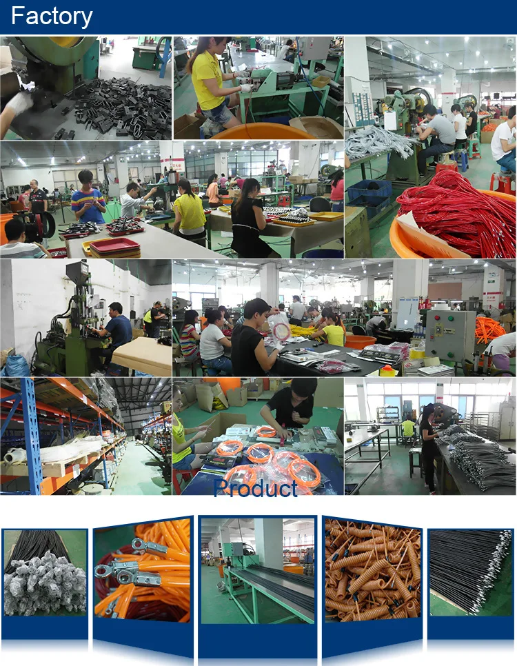 Производство производителей телескопическая пружинная проволочная веревка 8.0PU пластиковая пружинная проволочная веревка многофункциональная проволочная веревка